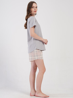 Купить Хлопковый комплект с шортами VIENETTA 4084894206 в Украина в Lingerie.ua - Одяг для дому та відпочинку, Фото 7