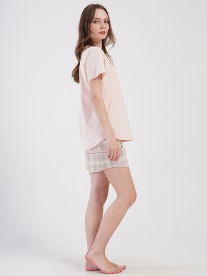 Купить Хлопковый комплект с шортами VIENETTA 4084894206 в Украина в Lingerie.ua - Одяг для дому та відпочинку, Фото 5