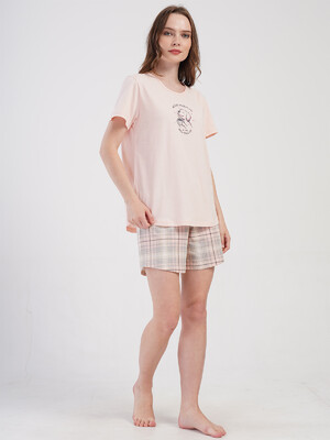 Купить Хлопковый комплект с шортами VIENETTA 4084894206 в Украина в Lingerie.ua - Одяг для дому та відпочинку, Фото 15