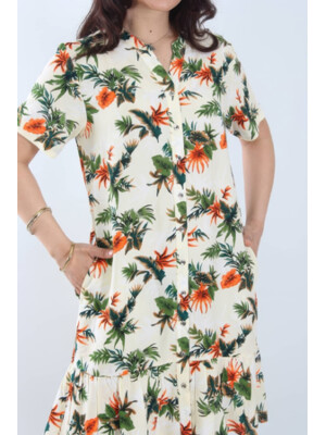 Купить Летнее платье на пуговицах с коротким рукавом JEN 05123 в Украина в Lingerie.ua - Одяг для дому та відпочинку, Фото 4