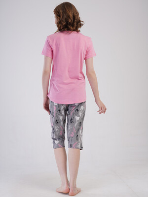 Купить Бавовняний літній комплект з капрі VIENETTA 4082183623 в Украина в Lingerie.ua - Одяг для дому та відпочинку, Фото 8