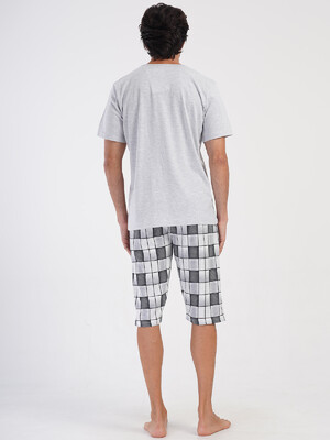 Купить Літній бавовняний комплект з коротким рукавом VIENETTA MAN 4081161189 в Украина в Lingerie.ua - Одяг для дому та відпочинку, Фото 4