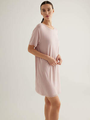 Купить Хлопковая ночная сорочка с коротким рукавом HAYS 50199 в Украина в Lingerie.ua - Одяг для дому та відпочинку, Фото 2