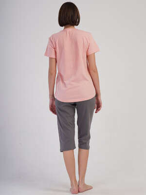 Купить Хлопковый летний комплект с бриджами  VIENETTA 4083950000 в Украина в Lingerie.ua - Одяг для дому та відпочинку, Фото 3