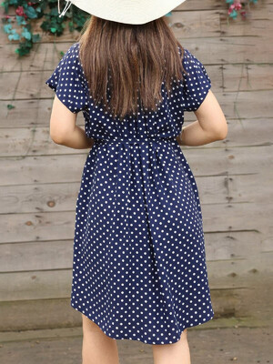 Купить Платье из вискозы в горошек на пуговицах JEN 05108 в Украина в Lingerie.ua - Одяг для дому та відпочинку, Фото 2