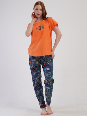 Купить Бавовняний домашній комплект зі штанами VIENETTA 4092305136 в Украина в Lingerie.ua - Одяг для дому та відпочинку, Фото 3