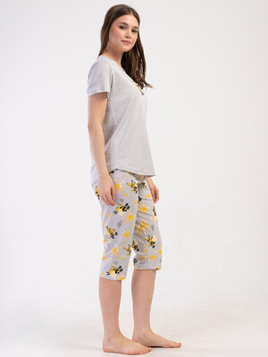 Купить Бавовняний літній комплект з капрі VIENETTA 4082898401 в Украина в Lingerie.ua - Одяг для дому та відпочинку, Фото 6