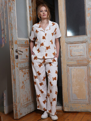 Купить Літній костюм із сорочки та штанів VIENETTA PLUS 4120226908 в Украина