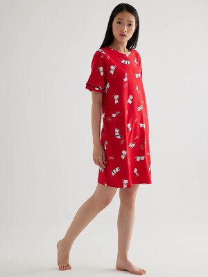 Купить Хлопковая домашняя туника с коротким рукавом HAYS 50540 в Украина в Lingerie.ua - Одяг для дому та відпочинку, Фото 6