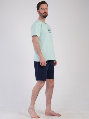 Купить Літній бавовняний костюм із шортами VIENETTA MAN 4120150000 в Украина в Lingerie.ua - Одяг для дому та відпочинку, Фото 4