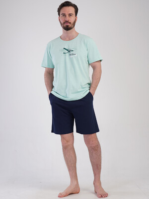 Купить Літній бавовняний костюм із шортами VIENETTA MAN 4120150000 в Украина в Lingerie.ua - Одяг для дому та відпочинку, Фото 5