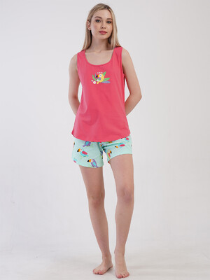 Купить Бавовняний домашній комплект із майки та шортів VIENETTA 4101296907 в Украина