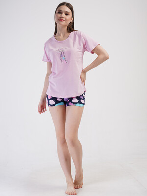 Купить Бавовняний комплект з шортами VIENETTA 4082511337 в Украина