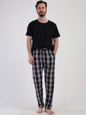 Купить Хлопковые домашние брюки мужские большого размера VIENETTA MAN 4091840668 в Украина