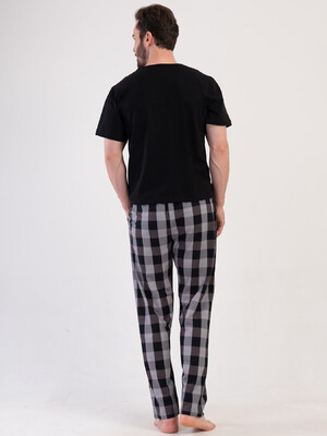 Купить Бавовняні домашні штани чоловічі великого розміру VIENETTA MAN 4091840668 в Украина в Lingerie.ua - Одяг для дому та відпочинку, Фото 6