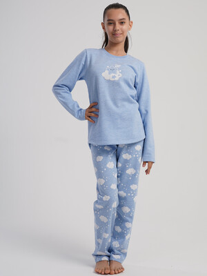 Купить Байковый домашний комплект для девочки VIENETTA KIDS 5030891071 в Украина