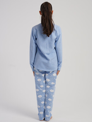 Купить Байковый домашний комплект для девочки VIENETTA KIDS 5030891071 в Украина в Lingerie.ua - Одяг для дому та відпочинку, Фото 6