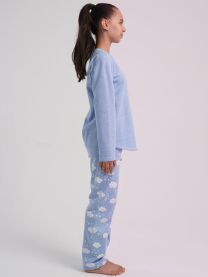 Купить Байковый домашний комплект для девочки VIENETTA KIDS 5030891071 в Украина в Lingerie.ua - Одяг для дому та відпочинку, Фото 8