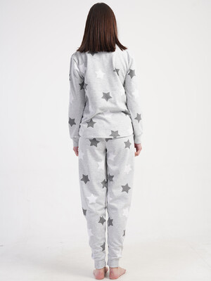 Купить Фланелевий домашній костюм з довгим рукавом VIENETTA 5010440233 в Украина в Lingerie.ua - Одяг для дому та відпочинку, Фото 2