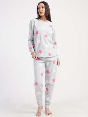 Купить Фланелевий домашній костюм з довгим рукавом VIENETTA 5010440233 в Украина в Lingerie.ua - Одяг для дому та відпочинку, Фото 8