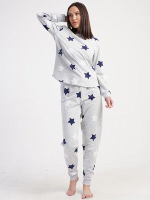 Купить Фланелевий домашній костюм з довгим рукавом VIENETTA 5010440233 в Украина в Lingerie.ua - Одяг для дому та відпочинку, Фото 7