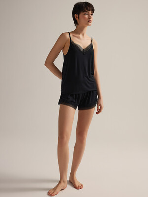 Купить Женская пижама с кружевом из майки и шорт HAYS 62623 в Украина в Lingerie.ua - Одяг для дому та відпочинку, Фото 7