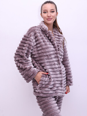 Купить Теплий плюшевий домашній костюм LINGERIE 170807 Шарпей в Украина в Lingerie.ua - Одяг для дому та відпочинку, Фото 3