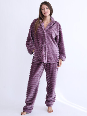 Купить Теплий плюшевий домашній костюм LINGERIE 170807 Шарпей в Украина в Lingerie.ua - Одяг для дому та відпочинку, Фото 9