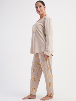 Купить Хлопковый домашний комплект большого размера VIENETTA 5040550612 в Украина в Lingerie.ua - Одяг для дому та відпочинку, Фото 5