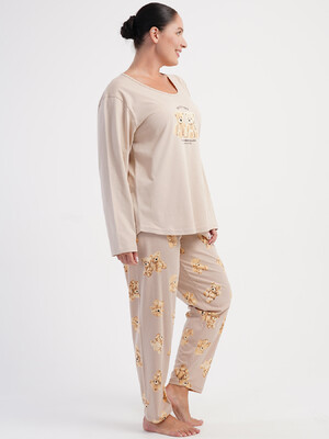 Купить Хлопковый домашний комплект большого размера VIENETTA 5040550612 в Украина в Lingerie.ua - Одяг для дому та відпочинку, Фото 7