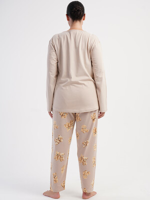 Купить Хлопковый домашний комплект большого размера VIENETTA 5040550612 в Украина в Lingerie.ua - Одяг для дому та відпочинку, Фото 8