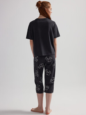 Купить Хлопковый комплект из футболки и капри HAYS 62330 в Украина в Lingerie.ua - Одяг для дому та відпочинку, Фото 2