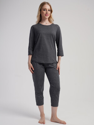 Купить Бавовняний домашній комплект з довгим рукавом VIENETTA 5031022098 в Украина