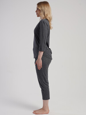 Купить Хлопковый домашний комплект с длинным рукавом VIENETTA 5031022098 в Украина в Lingerie.ua - Одяг для дому та відпочинку, Фото 2