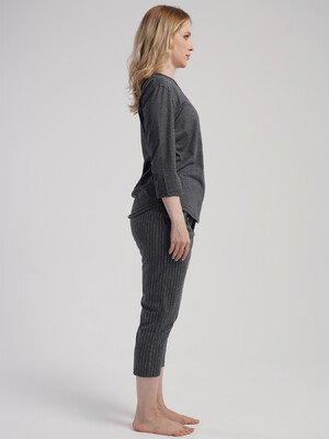 Купить Хлопковый домашний комплект с длинным рукавом VIENETTA 5031022098 в Украина в Lingerie.ua - Одяг для дому та відпочинку, Фото 3