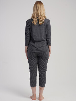 Купить Хлопковый домашний комплект с длинным рукавом VIENETTA 5031022098 в Украина в Lingerie.ua - Одяг для дому та відпочинку, Фото 5