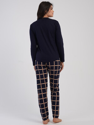 Купить Хлопковый домашний женский костюм с брюками VIENETTA 5031550083 в Украина в Lingerie.ua - Одяг для дому та відпочинку, Фото 6