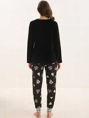 Купить Велюровый домашний костюм с длинным рукавом SEVIM 16137 в Украина в Lingerie.ua - Одяг для дому та відпочинку, Фото 2