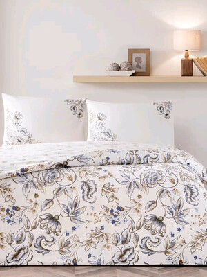 Купить Двоспальний комплект постільної білизни TAC Ranforce NORAH в Украина