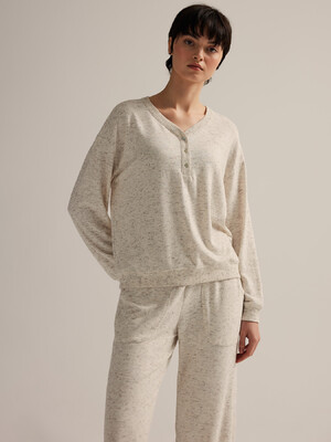 Купить Трикотажний домашній костюм з довгим рукавом HAYS 62731 в Украина в Lingerie.ua - Одяг для дому та відпочинку, Фото 4