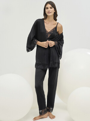 Домашний комплект тройка с кружевом SEVIM 16661