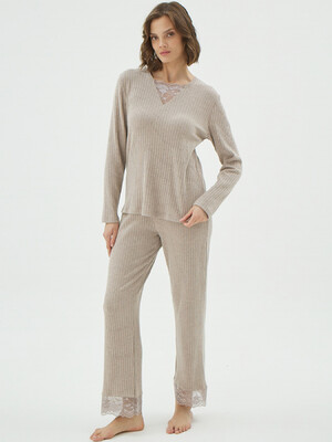 Купить Домашній комплект з мереживом SEVIM 16976 в Украина в Lingerie.ua - Одяг для дому та відпочинку, Фото 5