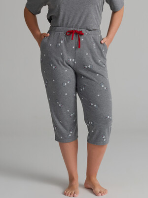 Купить Хлопковый домашний комплект большого размера с капри HAYS 62267 в Украина в Lingerie.ua - Одяг для дому та відпочинку, Фото 6