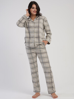 Купить Тепла флісова класична піжама VIENETTA 1618481129 в Украина