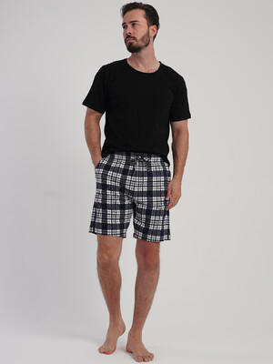 Купить Хлопковые мужские шорты в клетку VIENETTA MAN 5031790591 в Украина