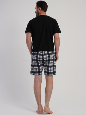 Купить Хлопковые мужские шорты в клетку VIENETTA MAN 5031790591 в Украина в Lingerie.ua - Одяг для дому та відпочинку, Фото 5