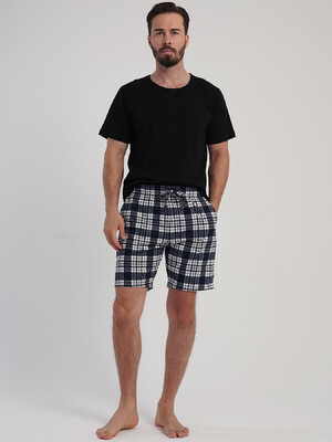 Купить Хлопковые мужские шорты в клетку VIENETTA MAN 5031790591 в Украина в Lingerie.ua - Одяг для дому та відпочинку, Фото 6