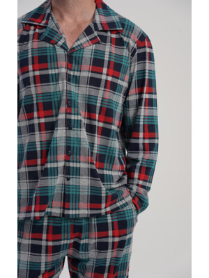 Купить Классическая пижама с длинным рукавом VIENETTA MAN 5032260424 в Украина в Lingerie.ua - Одяг для дому та відпочинку, Фото 2