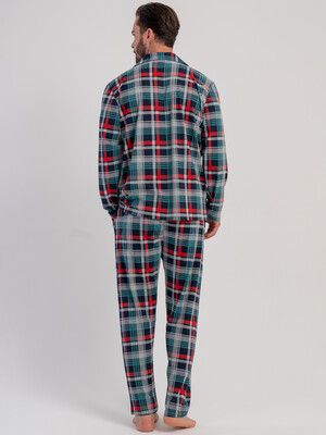 Купить Классическая пижама с длинным рукавом VIENETTA MAN 5032260424 в Украина в Lingerie.ua - Одяг для дому та відпочинку, Фото 3