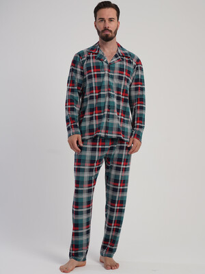 Купить Классическая пижама с длинным рукавом VIENETTA MAN 5032260424 в Украина в Lingerie.ua - Одяг для дому та відпочинку, Фото 4